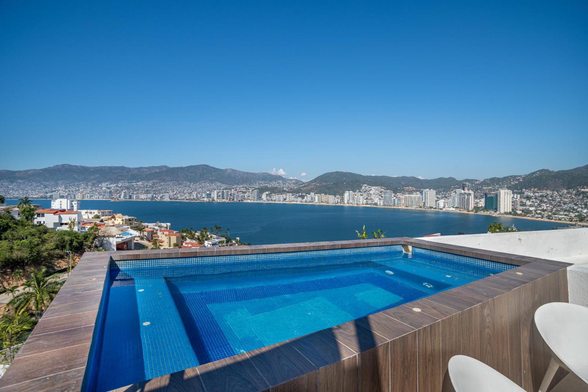 Vila Luxo Casa En Acapulco Zona Brisas Guitarron Con Vistas Espectaculares Y 2 Albercas Exteriér fotografie